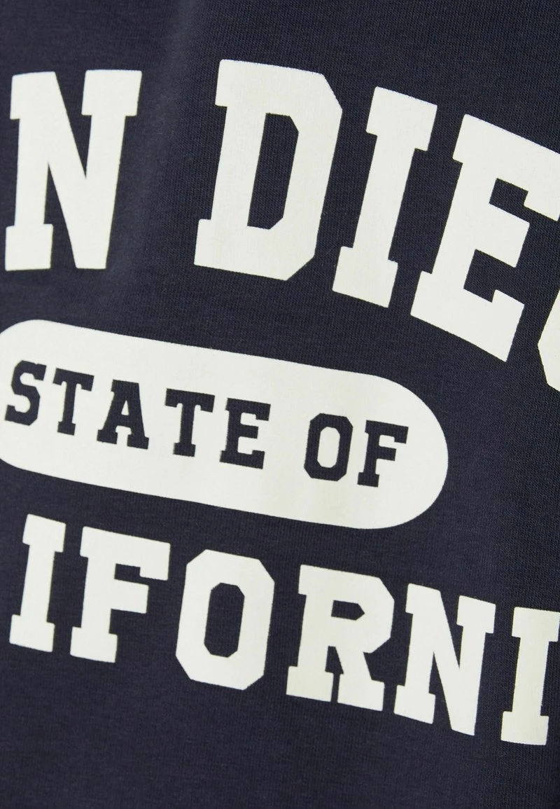 BERSHKA SAN DIEGO PRINT HALF ZIP - Sweatshirt - Blue 8 BERSHKA SAN DIEGO PRINT HALF ZIP - Sweatshirt - Blue – Bild 6