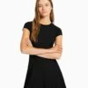BERSHKA SHORT SLEEVE SKATER - MINI - Strickkleid - Black 1 BERSHKA SHORT SLEEVE SKATER - MINI - Strickkleid - Black -Bershka Verkaufsgeschäft 3ea28b9cd85441e59cf28af7cddaca92