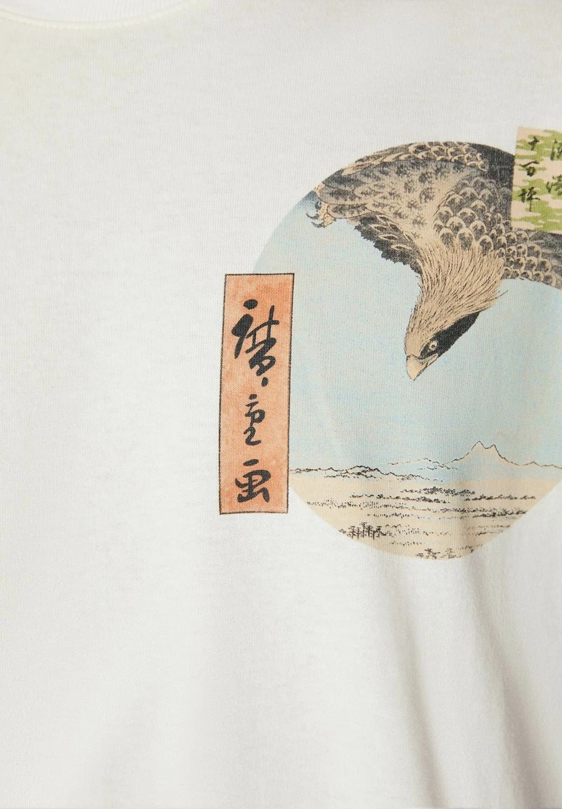 BERSHKA SHORT SLEEVES ASHMOLEON - T-Shirt Print - Offwhite 8 BERSHKA SHORT SLEEVES ASHMOLEON - T-Shirt Print - Offwhite – Bild 6