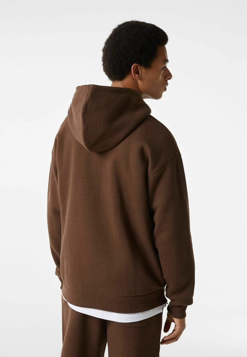BERSHKA BASIC - Kapuzenpullover - Brown 6 BERSHKA BASIC - Kapuzenpullover - Brown – Bild 4