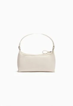 BERSHKA RING DETAIL WITH HANDLE - Handtasche - Off White -Bershka Verkaufsgeschäft 4237c29ad34b4df6ac39970180a0f62e
