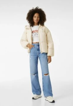 BERSHKA PUFFER - Winterjacke - Off White 9 BERSHKA PUFFER - Winterjacke - Off White -Bershka Verkaufsgeschäft 43af62af32f048b8bfec877406bb6374
