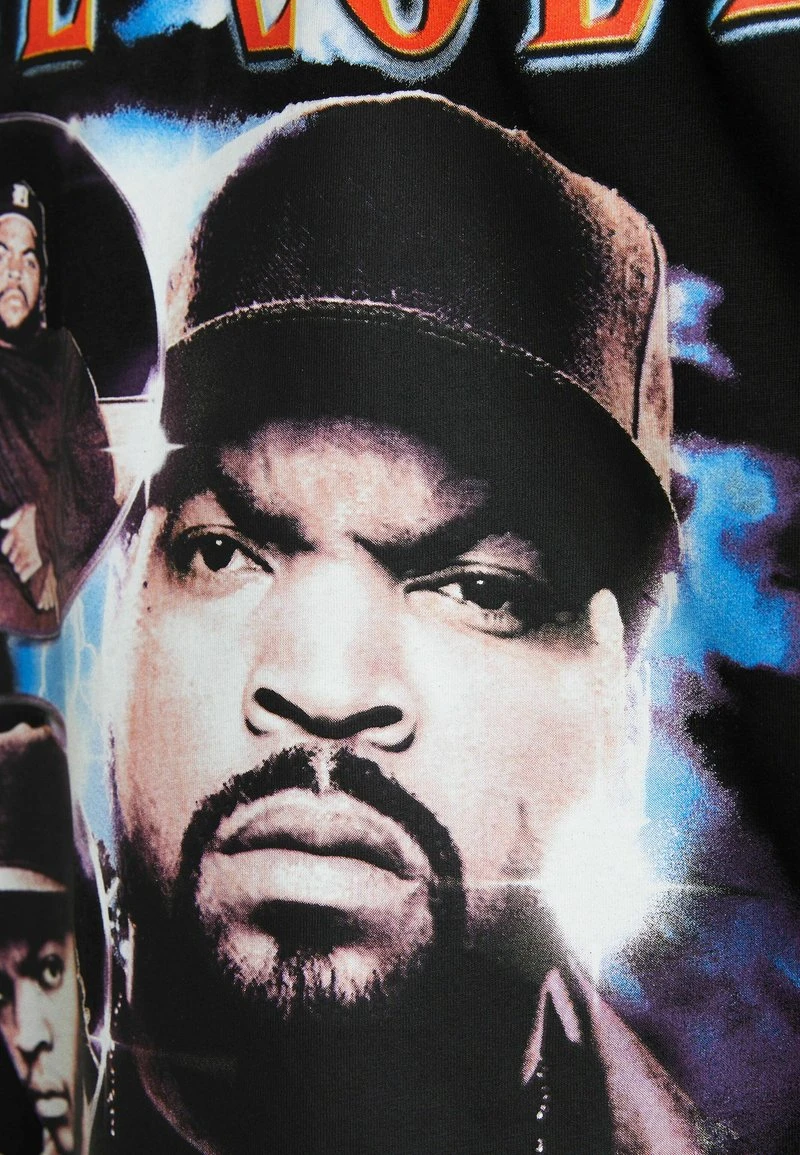 BERSHKA BOXY FIT SHORT SLEEVE WITH ICE CUBE - T-Shirt Print - Black 8 BERSHKA BOXY FIT SHORT SLEEVE WITH ICE CUBE - T-Shirt Print - Black – Bild 6