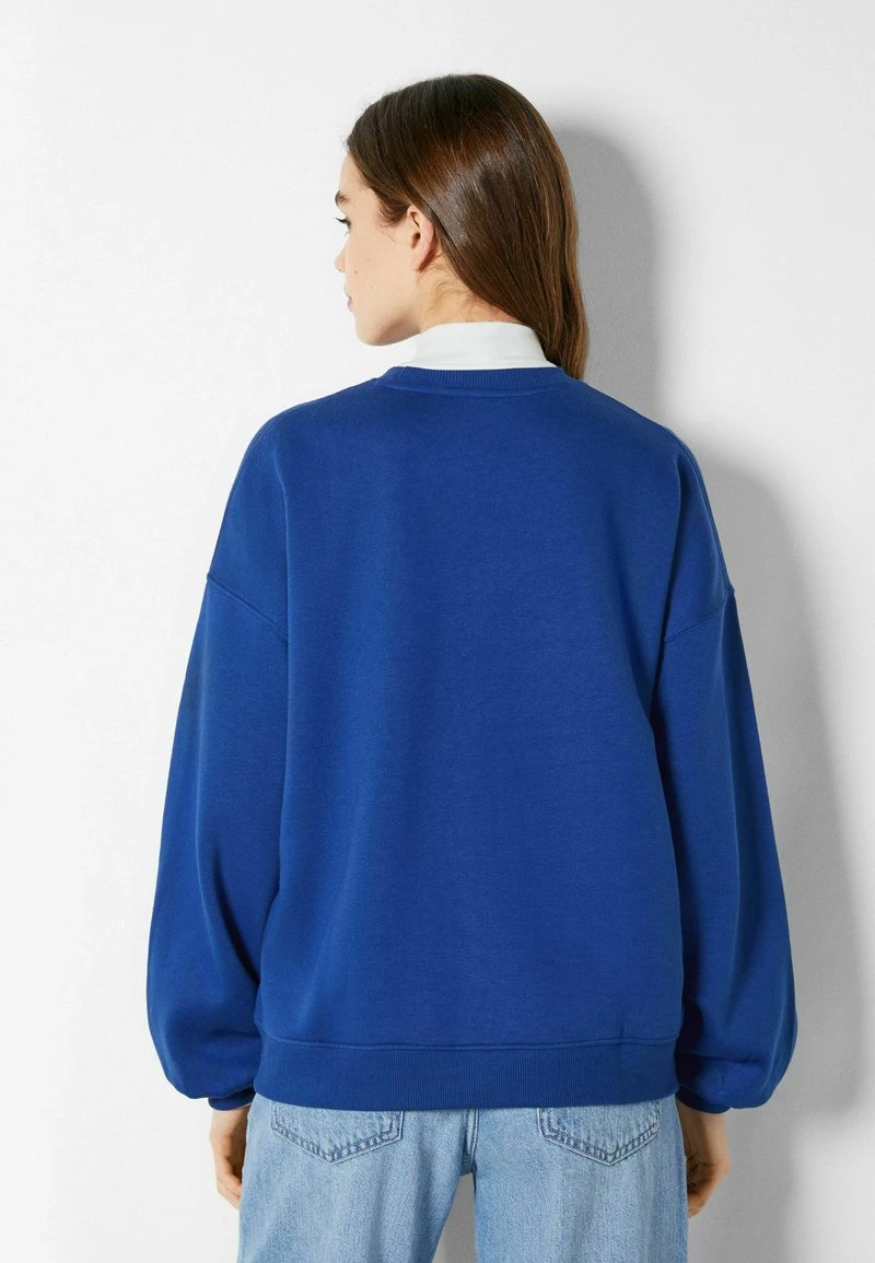 BERSHKA PRINTED - Sweatshirt - Dark Blue 5 BERSHKA PRINTED - Sweatshirt - Dark Blue – Bild 3