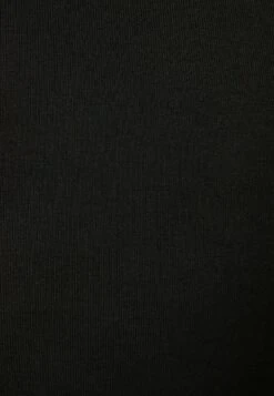 BERSHKA GATHERED V-NECK - Langarmshirt - Black -Bershka Verkaufsgeschäft 4624634c28e24fb29f0d77339df5f8bf