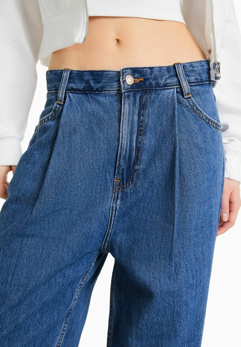 BERSHKA 90S - Jeans Relaxed Fit - Dark Blue 5 BERSHKA 90S - Jeans Relaxed Fit - Dark Blue – Bild 3