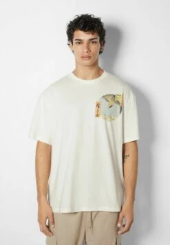 BERSHKA SHORT SLEEVES ASHMOLEON - T-Shirt Print - Offwhite 10 BERSHKA SHORT SLEEVES ASHMOLEON - T-Shirt Print - Offwhite -Bershka Verkaufsgeschäft 480f11f3735548a493256df94ac485d0