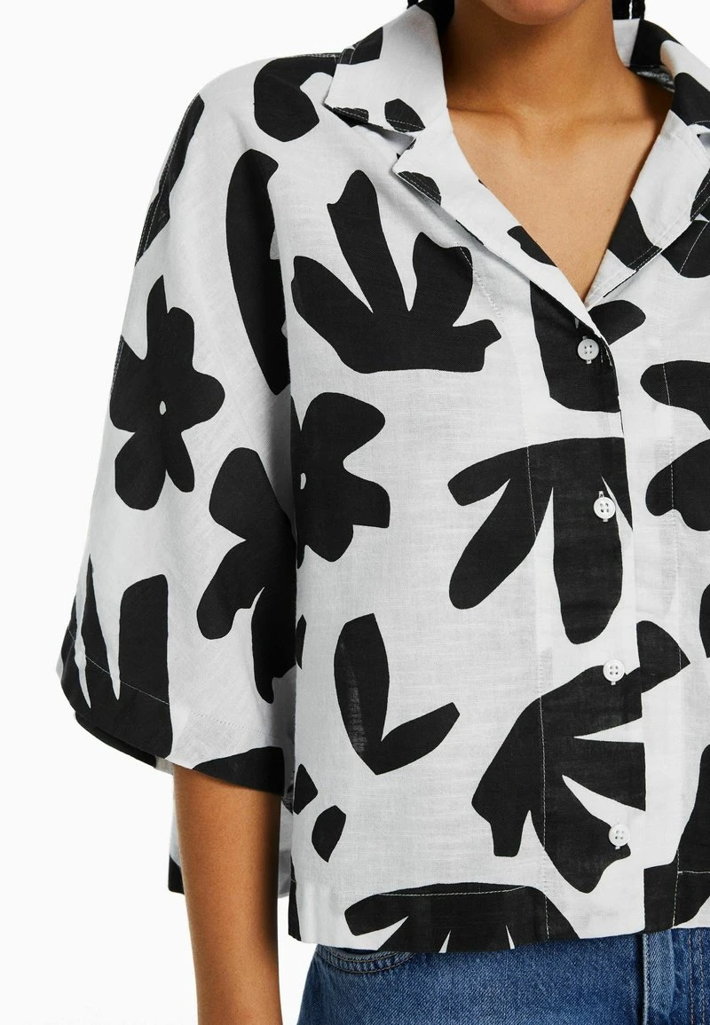 BERSHKA RUSTIC WITH KIMONO EFFECT - Hemdbluse - Light Pink 6 BERSHKA RUSTIC WITH KIMONO EFFECT - Hemdbluse - Light Pink – Bild 4