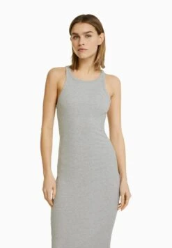 BERSHKA MIDI - Etuikleid - Mottled Grey 11 BERSHKA MIDI - Etuikleid - Mottled Grey -Bershka Verkaufsgeschäft 49461f8fd2e544259d7769600c92655d