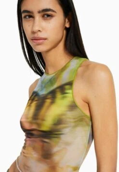 BERSHKA SLEEVELESS - Top - Khaki 11 BERSHKA SLEEVELESS - Top - Khaki -Bershka Verkaufsgeschäft 4a52b770210e47b79beb0bfe6ea8aa6a