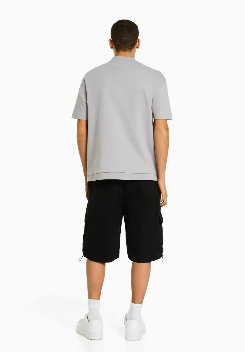 BERSHKA PARACHUTE - Shorts - Black 4 BERSHKA PARACHUTE - Shorts - Black – Bild 2