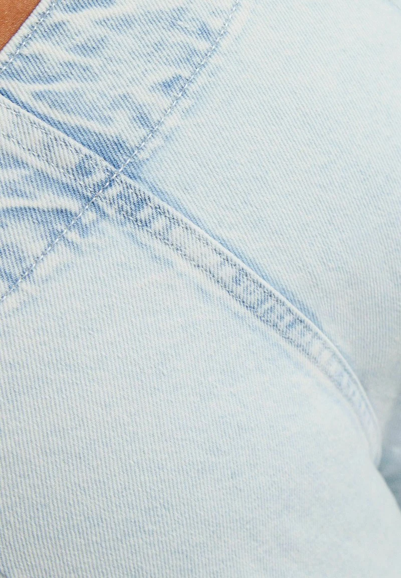 BERSHKA WIDE LEG 90S TIE - Jeans Straight Leg - Light Blue 8 BERSHKA WIDE LEG 90S TIE - Jeans Straight Leg - Light Blue – Bild 6