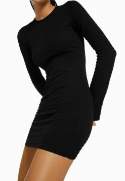 BERSHKA OPENING AT THE BACK AND BOW - LONG SLEEVE - Etuikleid - Black 10 BERSHKA OPENING AT THE BACK AND BOW - LONG SLEEVE - Etuikleid - Black -Bershka Verkaufsgeschäft 4e247c4dcb434e99be7dd3945b612852