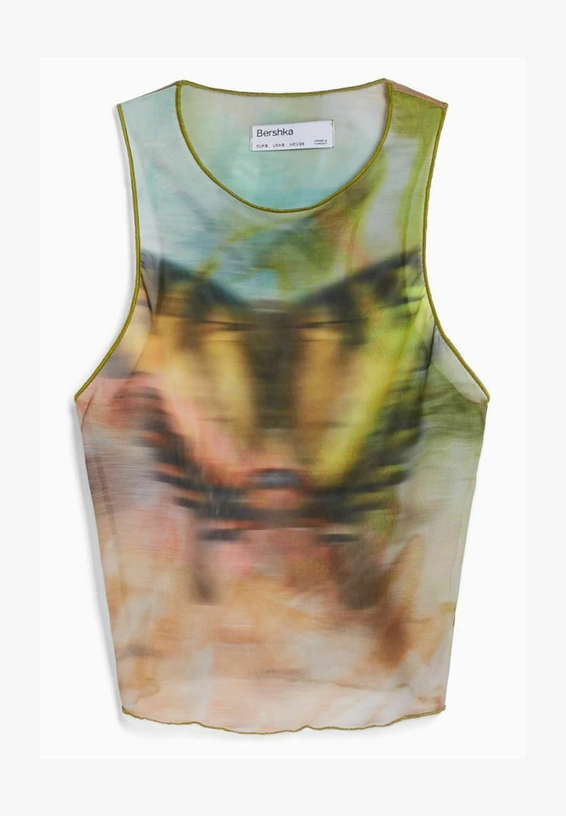 BERSHKA SLEEVELESS - Top - Khaki 8 BERSHKA SLEEVELESS - Top - Khaki – Bild 6