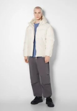 BERSHKA PUFFY - Winterjacke - White 12 BERSHKA PUFFY - Winterjacke - White -Bershka Verkaufsgeschäft 4f5b3b9bb26d429888e9dfc0ead814ab