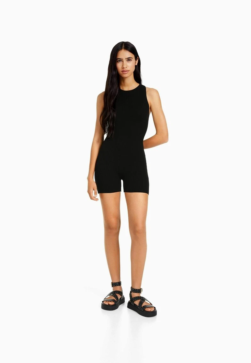 BERSHKA STRAPPY - Jumpsuit - Black 4 BERSHKA STRAPPY - Jumpsuit - Black – Bild 2