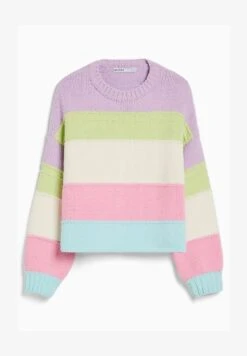 BERSHKA STRIPES - Strickpullover - Mauve 13 BERSHKA STRIPES - Strickpullover - Mauve -Bershka Verkaufsgeschäft 509df352fe1743f9bff31d5ae730d104