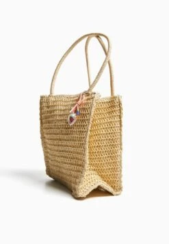 BERSHKA WITH STRAPS AND CHARMS - Handtasche - Sand 12 BERSHKA WITH STRAPS AND CHARMS - Handtasche - Sand -Bershka Verkaufsgeschäft 5176230e8d844f97bb9383c52cf1d511