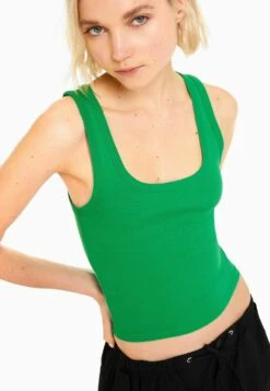 BERSHKA SLEEVELESS - Top - Evergreen 11 BERSHKA SLEEVELESS - Top - Evergreen -Bershka Verkaufsgeschäft 519d6d20115d40d99e050ace2793aabc