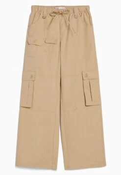 BERSHKA MULTIPOCKET WIDE LEG - Cargohose - Camel 13 BERSHKA MULTIPOCKET WIDE LEG - Cargohose - Camel -Bershka Verkaufsgeschäft 51aa969def05434cbe441255bd222288