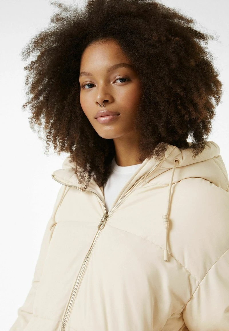 BERSHKA PUFFER - Winterjacke - Off White 6 BERSHKA PUFFER - Winterjacke - Off White – Bild 4