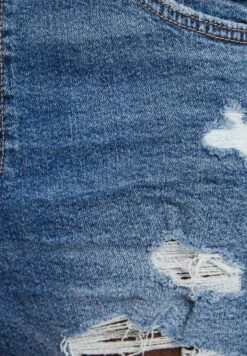 BERSHKA RIPPED - BERMUDA - Jeans Shorts - Dark Blue 13 BERSHKA RIPPED - BERMUDA - Jeans Shorts - Dark Blue -Bershka Verkaufsgeschäft 559be98fa61d4d29b2c7e60d7856317c