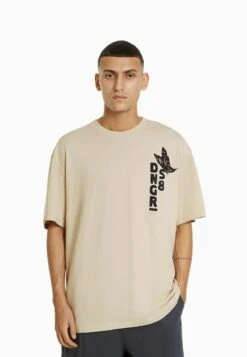 BERSHKA BOXY - T-Shirt Print - Camel 10 BERSHKA BOXY - T-Shirt Print - Camel -Bershka Verkaufsgeschäft 55e01a0be58944d5aa3c0adda3ee4e5c