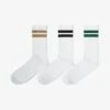 BERSHKA 3PACK - Socken - White