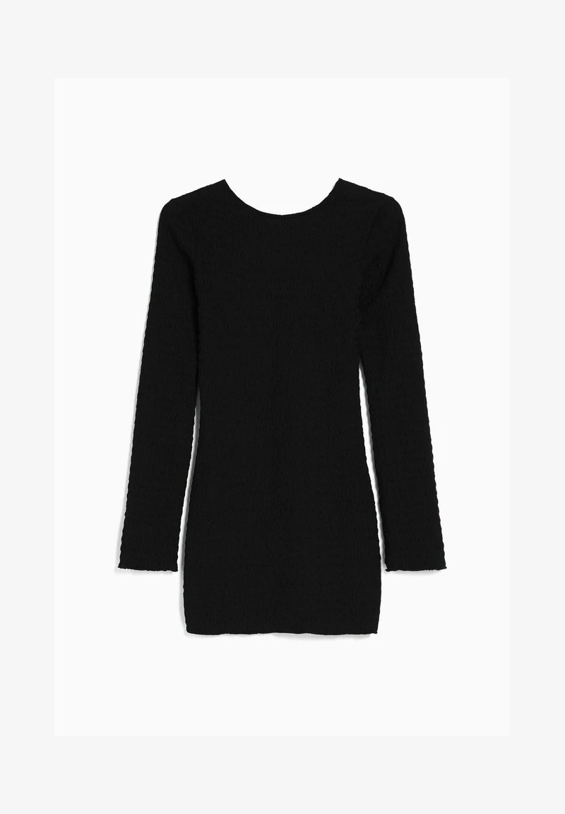 BERSHKA OPENING AT THE BACK AND BOW - LONG SLEEVE - Etuikleid - Black 7 BERSHKA OPENING AT THE BACK AND BOW - LONG SLEEVE - Etuikleid - Black – Bild 5