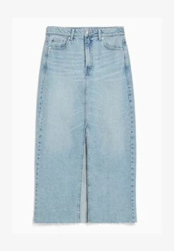 BERSHKA Maxirock - Light-blue Denim -Bershka Verkaufsgeschäft 5b3421daae61403ea1c0178e8ba74953