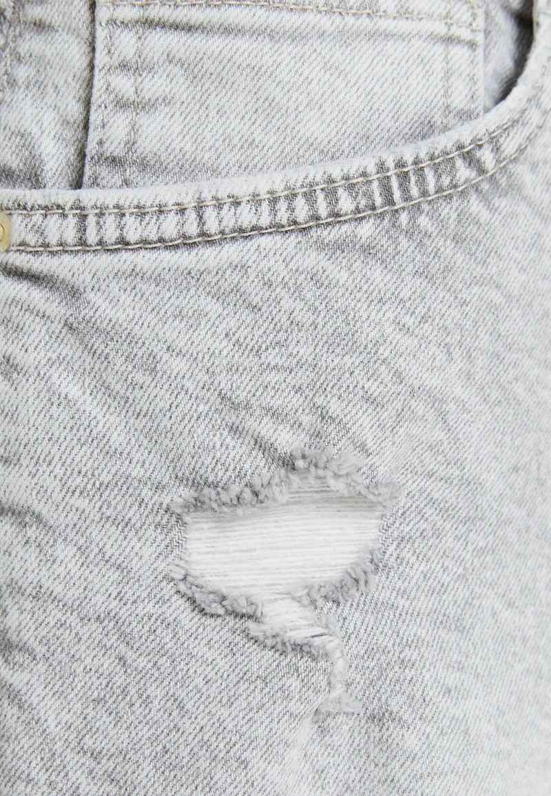 BERSHKA RIPPED - BERMUDA - Jeans Shorts - Mottled Dark Grey 8 BERSHKA RIPPED - BERMUDA - Jeans Shorts - Mottled Dark Grey – Bild 6