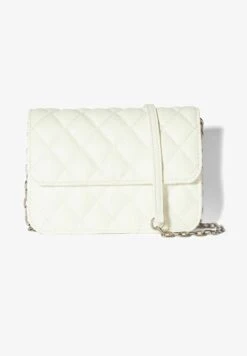 BERSHKA WITH CHAIN HANDLE - Umhängetasche - Offwhite -Bershka Verkaufsgeschäft 5d06a5864c1b45aba4a7a6bddf3cdedd