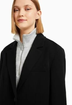 BERSHKA TAILORED CUT - Kurzmantel - Black 11 BERSHKA TAILORED CUT - Kurzmantel - Black -Bershka Verkaufsgeschäft 5ee89e4eaaf9404fba5a0734138571d6