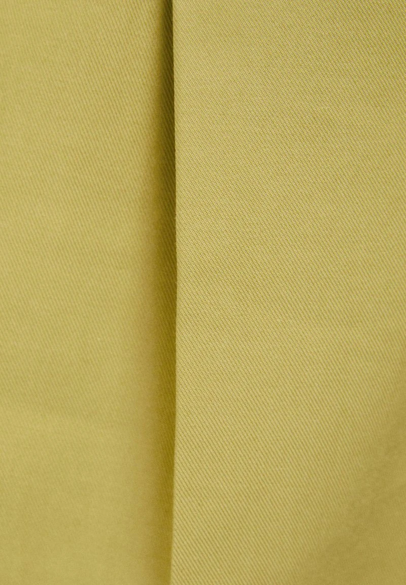 BERSHKA CARROT FIT WITH A BUCKLE - Stoffhose - Green 8 BERSHKA CARROT FIT WITH A BUCKLE - Stoffhose - Green – Bild 6