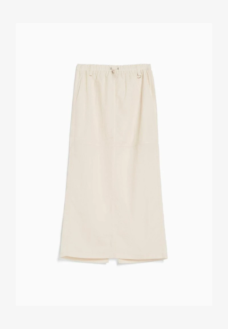 BERSHKA EFFECT - MIDI - A-Linien-Rock - Beige 6 BERSHKA EFFECT - MIDI - A-Linien-Rock - Beige – Bild 4