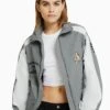 BERSHKA CONTRAST - Leichte Jacke - Grey 2 BERSHKA CONTRAST - Leichte Jacke - Grey -Bershka Verkaufsgeschäft 64c3b57e39b448bebe9e6afe746c47de