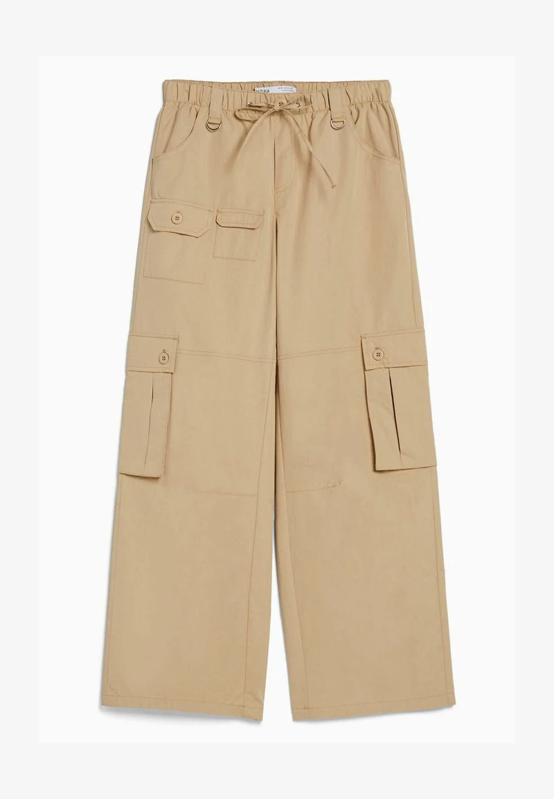 BERSHKA MULTIPOCKET WIDE LEG - Cargohose - Camel 7 BERSHKA MULTIPOCKET WIDE LEG - Cargohose - Camel – Bild 5