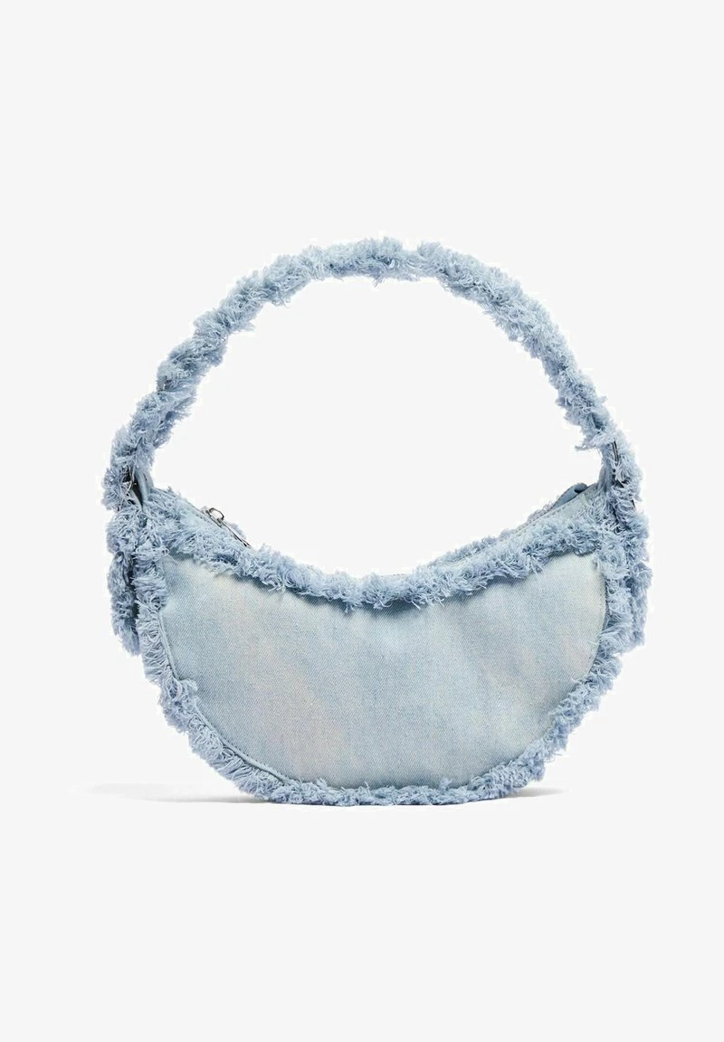 BERSHKA WITH FRINGING - Handtasche - Dark Blue 5 BERSHKA WITH FRINGING - Handtasche - Dark Blue – Bild 3