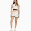 BERSHKA PRINTED WITH TRIMS - PLUSH - Shorts - Beige 1 BERSHKA PRINTED WITH TRIMS - PLUSH - Shorts - Beige -Bershka Verkaufsgeschäft 676e3e97179e4530a68de2b8e48abd27