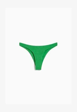 BERSHKA TEXTURED - Bikini-Hose - Evergreen -Bershka Verkaufsgeschäft 69a3352a02994bac9cdf2db8084fe161