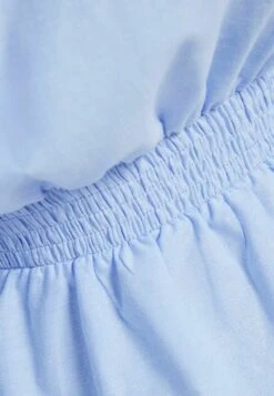 BERSHKA CROSSOVER DETAIL- MINI LONG SLEEVE - Blusenkleid - Light Blue -Bershka Verkaufsgeschäft 6a7fdc14e4d743a9a3fc598dee3821e2