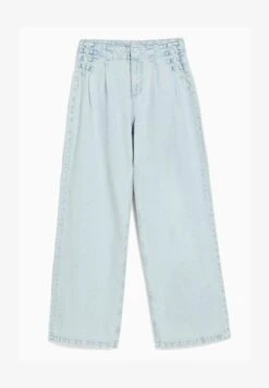 BERSHKA WIDE LEG 90S TIE - Jeans Straight Leg - Light Blue 12 BERSHKA WIDE LEG 90S TIE - Jeans Straight Leg - Light Blue -Bershka Verkaufsgeschäft 6adc33c874214603865f960e989dd7a5