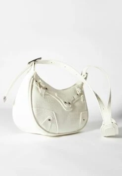 BERSHKA STUDDED - Umhängetasche - Off White -Bershka Verkaufsgeschäft 6af915bc7a5143e1b571805ffa82e3f7