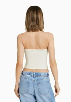 BERSHKA BANDEAU - Top - Beige 10 BERSHKA BANDEAU - Top - Beige -Bershka Verkaufsgeschäft 6b232ce4304e43ce9700a3a1c5139479