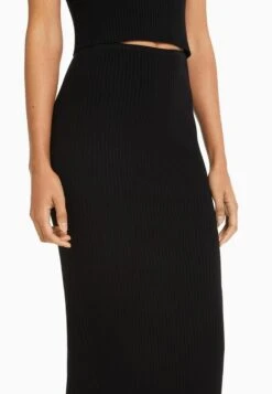 BERSHKA MIDI - Bleistiftrock - Black 10 BERSHKA MIDI - Bleistiftrock - Black -Bershka Verkaufsgeschäft 6b78d01079d24cd1993667dc7d6c9516