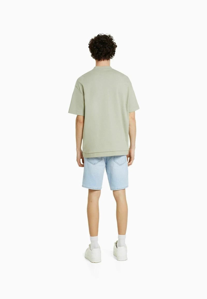 BERSHKA RIPPED - BERMUDA - Jeans Shorts - Light Blue 5 BERSHKA RIPPED - BERMUDA - Jeans Shorts - Light Blue – Bild 3