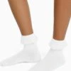 BERSHKA RUFFLED 03646486 - Socken - Offwhite