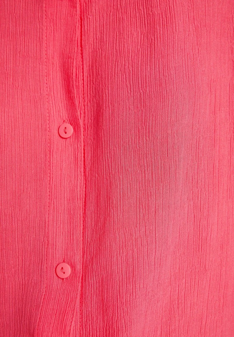 BERSHKA LONG SLEEVE - Hemdbluse - Coral 8 BERSHKA LONG SLEEVE - Hemdbluse - Coral – Bild 6