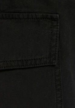 BERSHKA WITH GATHERED WAIST AND POCKETS - Cargohose - Black 12 BERSHKA WITH GATHERED WAIST AND POCKETS - Cargohose - Black -Bershka Verkaufsgeschäft 6efbcdbc58dd4bc29a210119b3b76f06