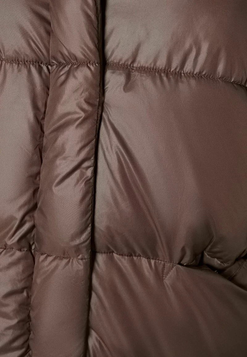 BERSHKA LONG HOODED - Wintermantel - Brown 7 BERSHKA LONG HOODED - Wintermantel - Brown – Bild 5